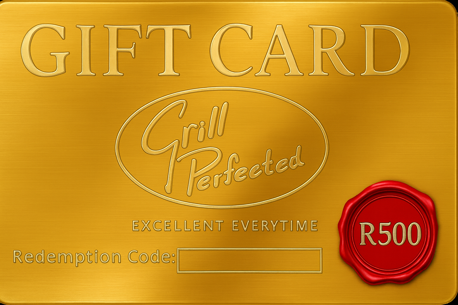 Gold R500 Gift Card